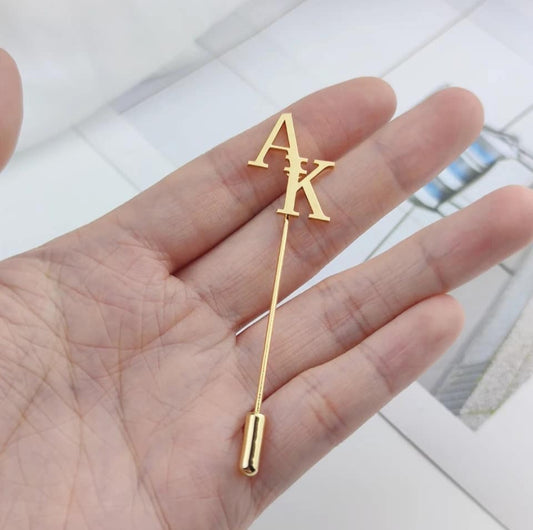Initial Lapel/Coat pin - MEN