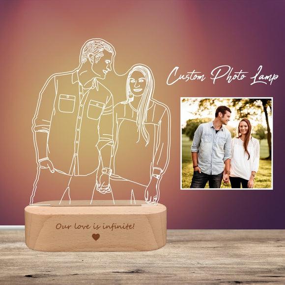 Personalized  Picture Lamp