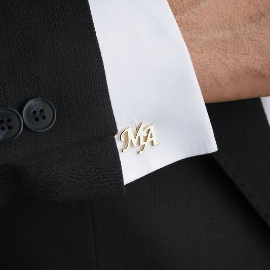 Personalized Initial Cufflinks