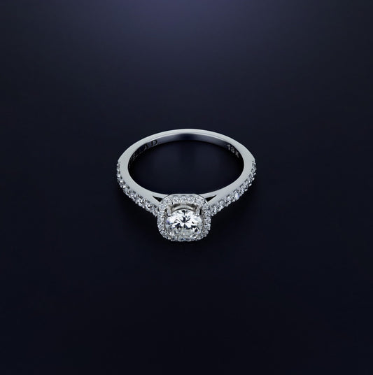 Diamond Love Ring