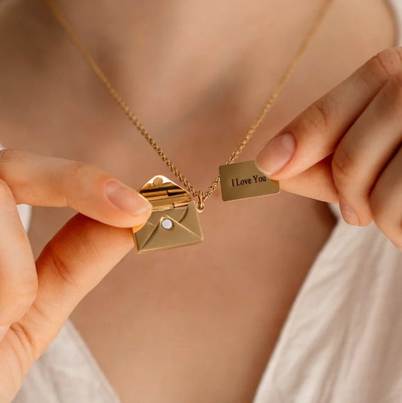 Envelope Necklace