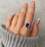 Royal Blue Sapphire Ring