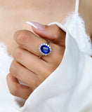 Royal Blue Sapphire Ring