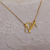 Sparkling Name Necklace