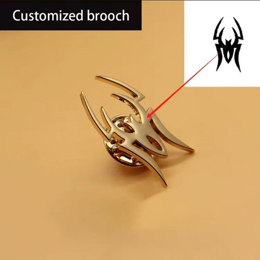 Custom Logo Brooch