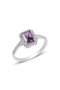 Purple Amethyst Ring