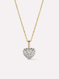 Asterian Diamond Heart Necklace