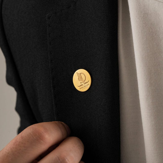Company Logo Brooch