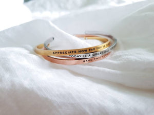 Customizable  Cuff Bangle