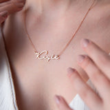 Signature Name Necklace