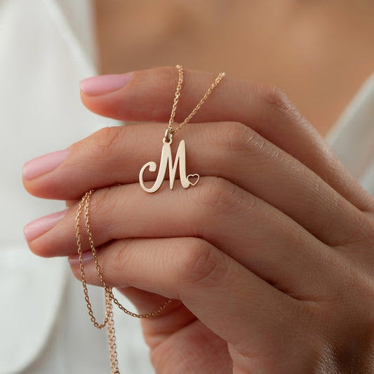 Initial Necklace - First Letter of Your Name Matters!