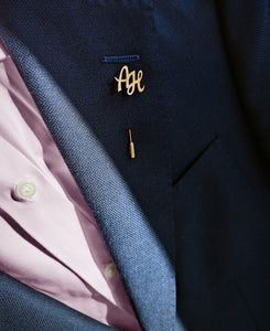 Initial Lapel/Coat pin - MEN