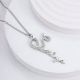 DIAMOND SIGNATURE NECKLACE  -