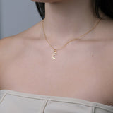 INITIAL ARABIC ALPHABET NECKLACE  -