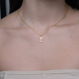 INITIAL ARABIC ALPHABET NECKLACE  -